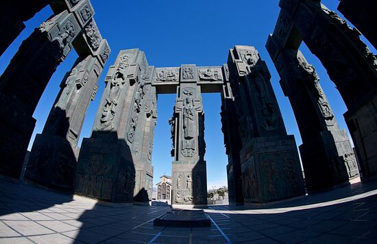 Georgia's History monument in Tbilisi