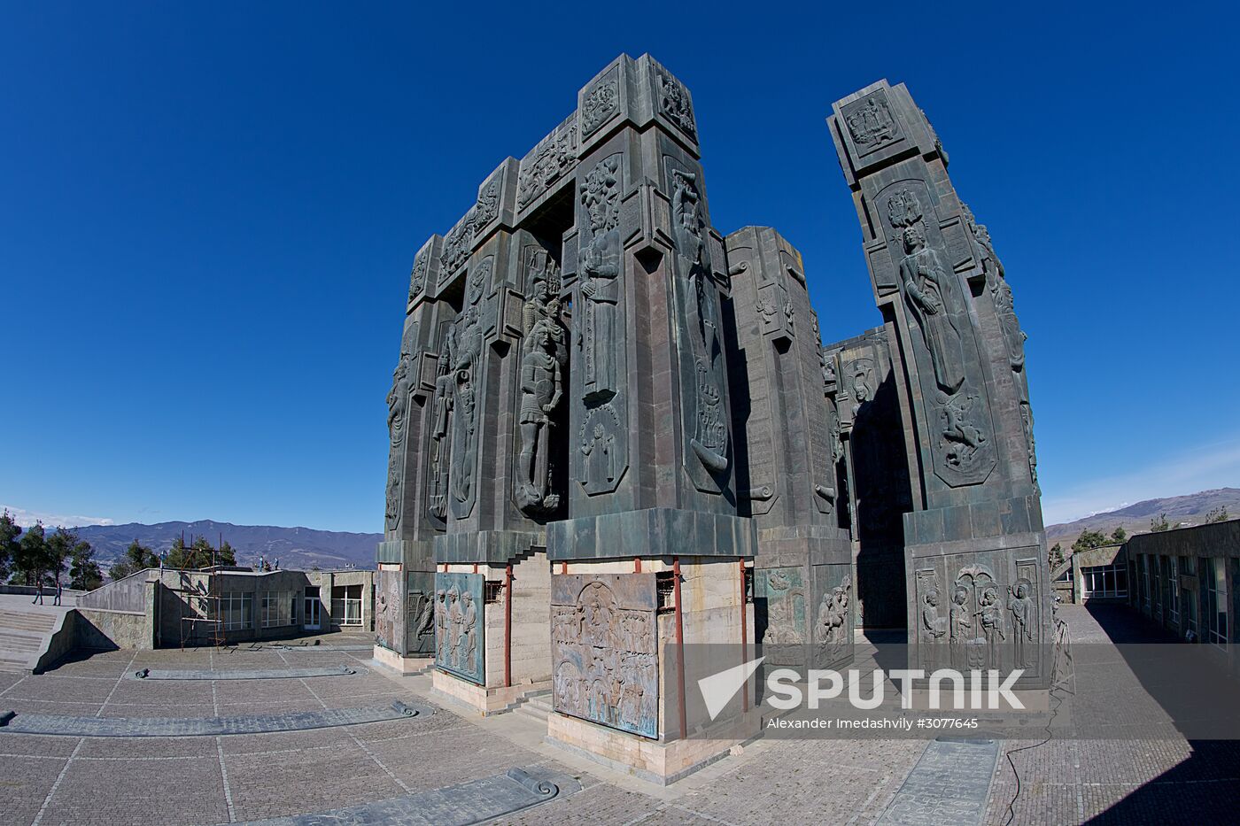 Georgia's History monument in Tbilisi