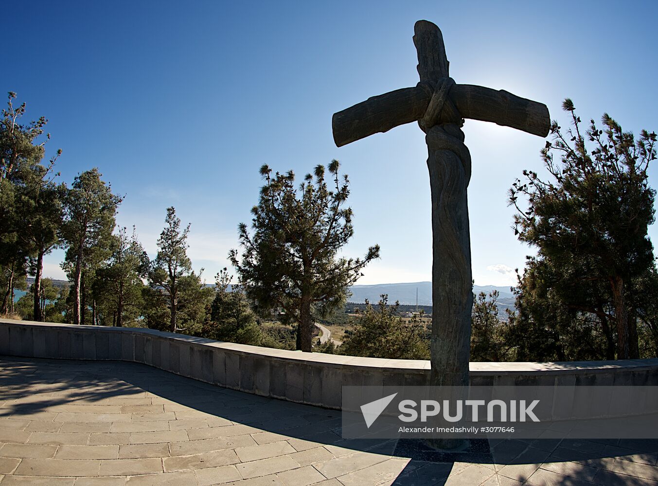 Georgia's History monument in Tbilisi