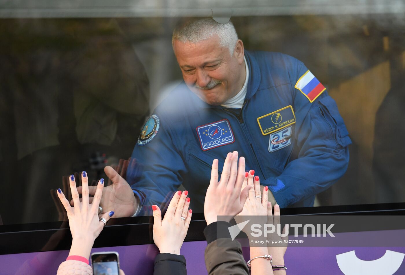 Soyuz-FG carrier rocket with manned spacecraft Soyuz MS-04 launches from Baikonur