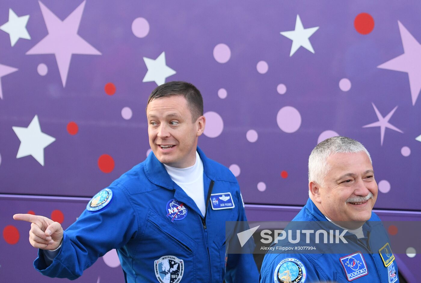 Soyuz-FG carrier rocket with manned spacecraft Soyuz MS-04 launches from Baikonur
