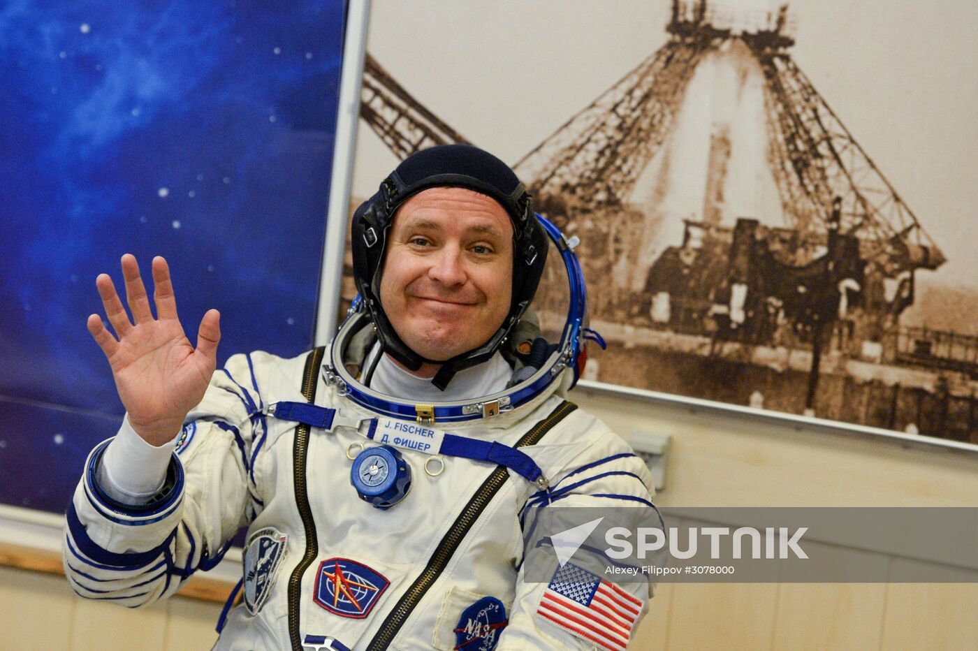 Soyuz-FG carrier rocket with manned spacecraft Soyuz MS-04 launches from Baikonur
