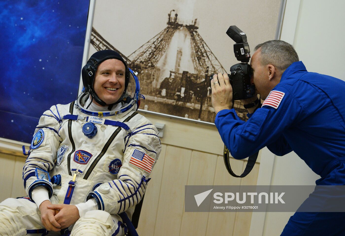 Soyuz-FG carrier rocket with manned spacecraft Soyuz MS-04 launches from Baikonur