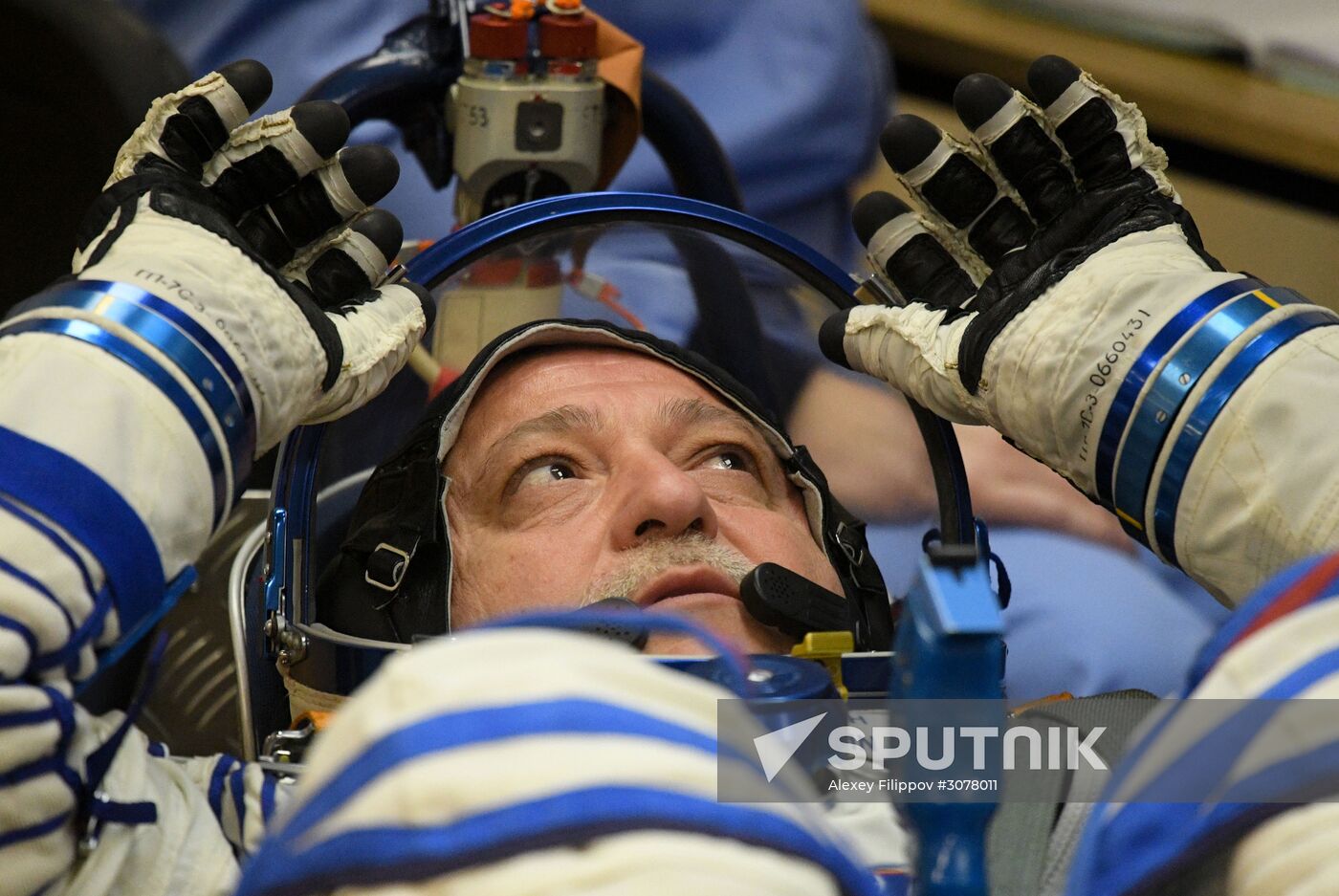 Soyuz-FG carrier rocket with manned spacecraft Soyuz MS-04 launches from Baikonur