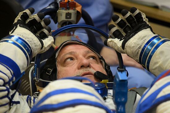 Soyuz-FG carrier rocket with manned spacecraft Soyuz MS-04 launches from Baikonur