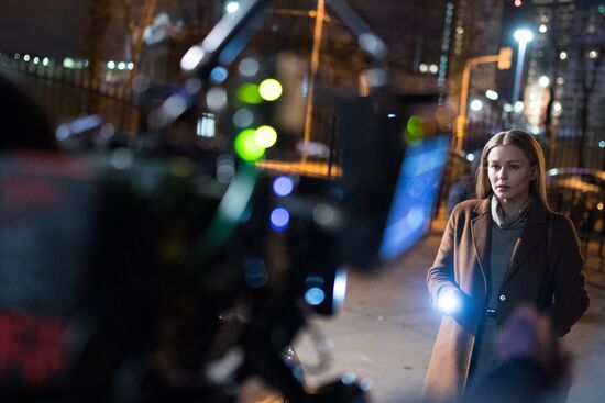 Shooting of the movie 'Envelope'