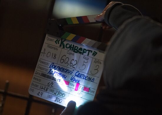Shooting of the movie 'Envelope'