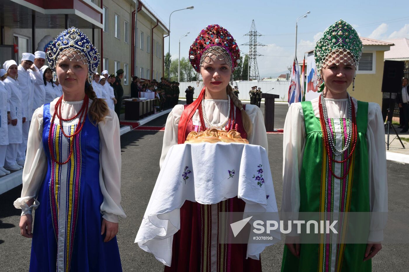 Opening of new hospital building at Russia's military base No. 201 in Tajikistan