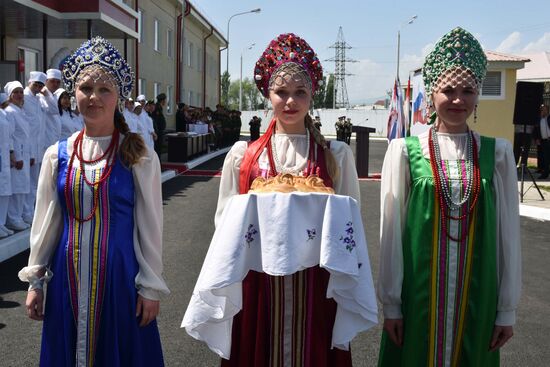 Opening of new hospital building at Russia's military base No. 201 in Tajikistan