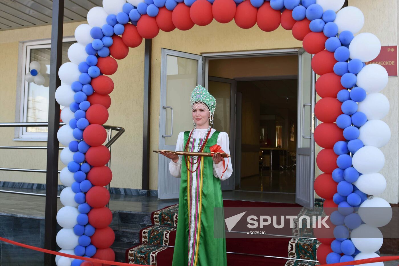 Opening of new hospital building at Russia's military base No. 201 in Tajikistan