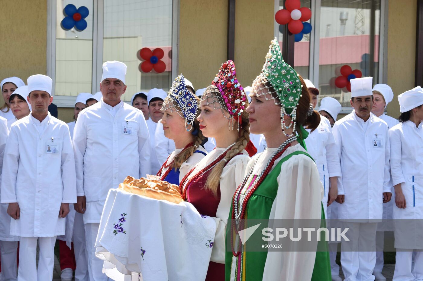 Opening of new hospital building at Russia's military base No. 201 in Tajikistan