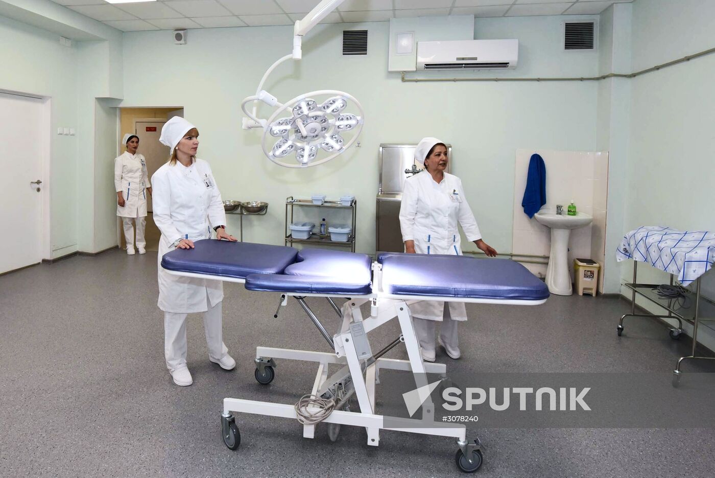 Opening of new hospital building at Russia's military base No. 201 in Tajikistan