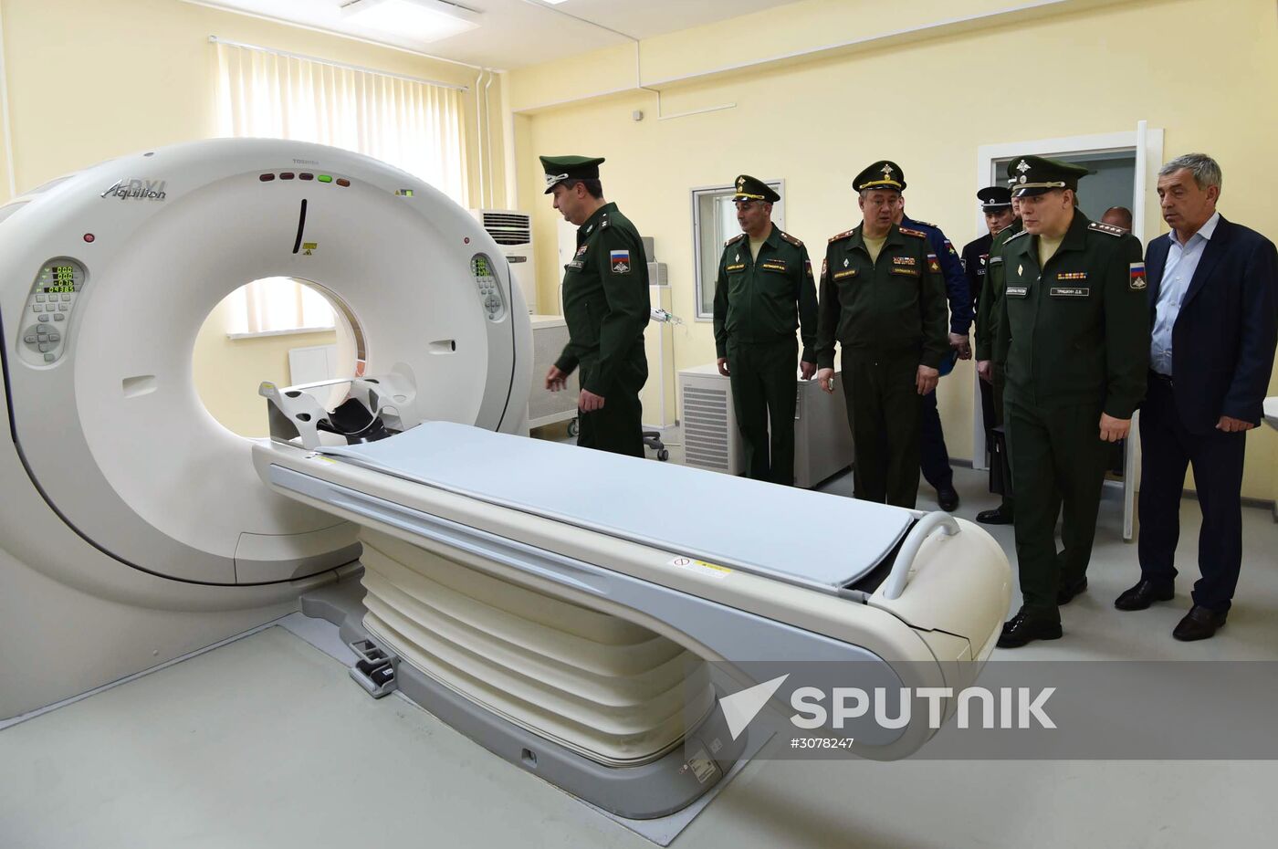 Opening of new hospital building at Russia's military base No. 201 in Tajikistan