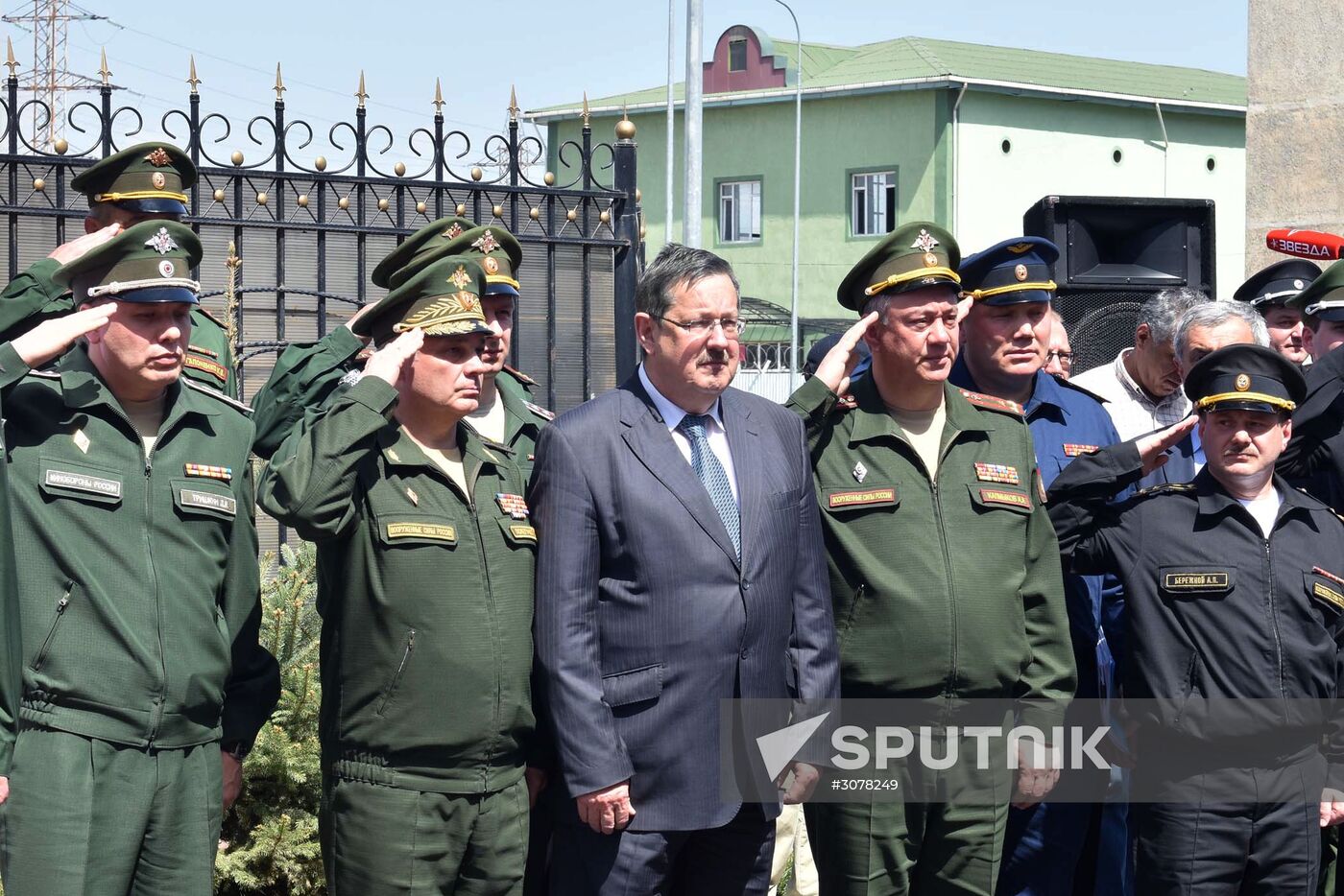 Opening of new hospital building at Russia's military base No. 201 in Tajikistan