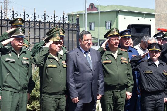 Opening of new hospital building at Russia's military base No. 201 in Tajikistan