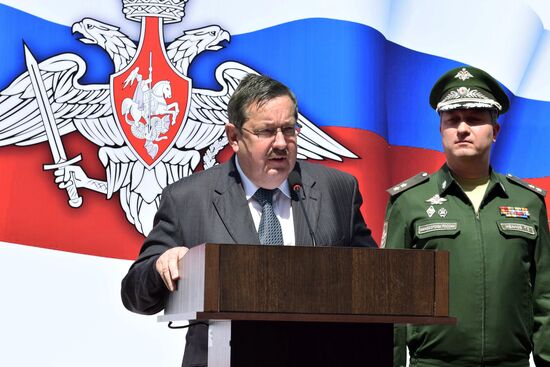Opening of new hospital building at Russia's military base No. 201 in Tajikistan