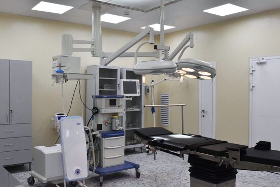 Opening of new hospital building at Russia's military base No. 201 in Tajikistan