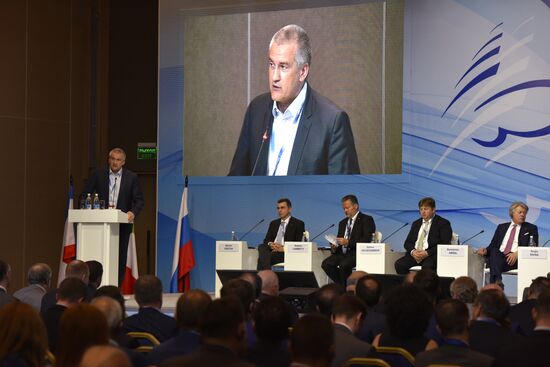 Yalta International Economic Forum in Crimea. Day One