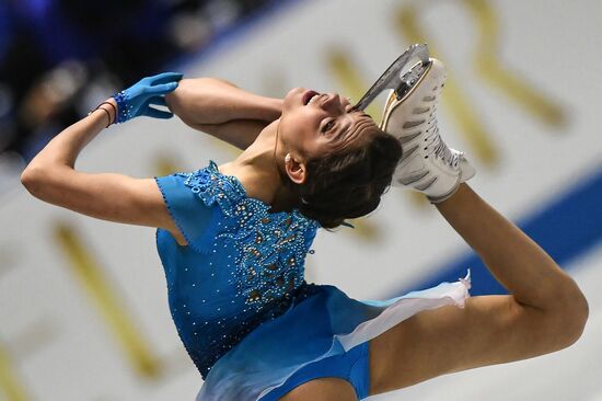 ISU World Team Trophy in Figure Skating. Women. Short program