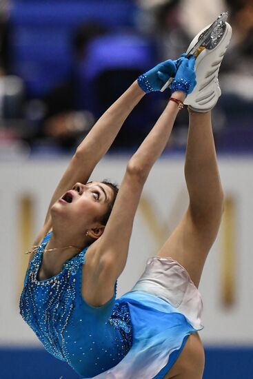 ISU World Team Trophy in Figure Skating. Women. Short program