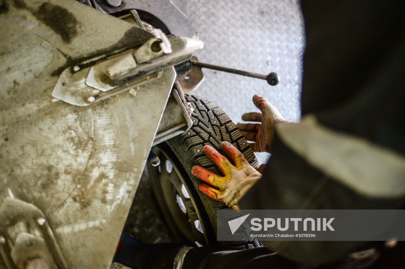 Tire service center in Veliky Novgorod