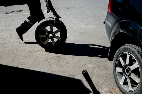 Tire service center in Veliky Novgorod