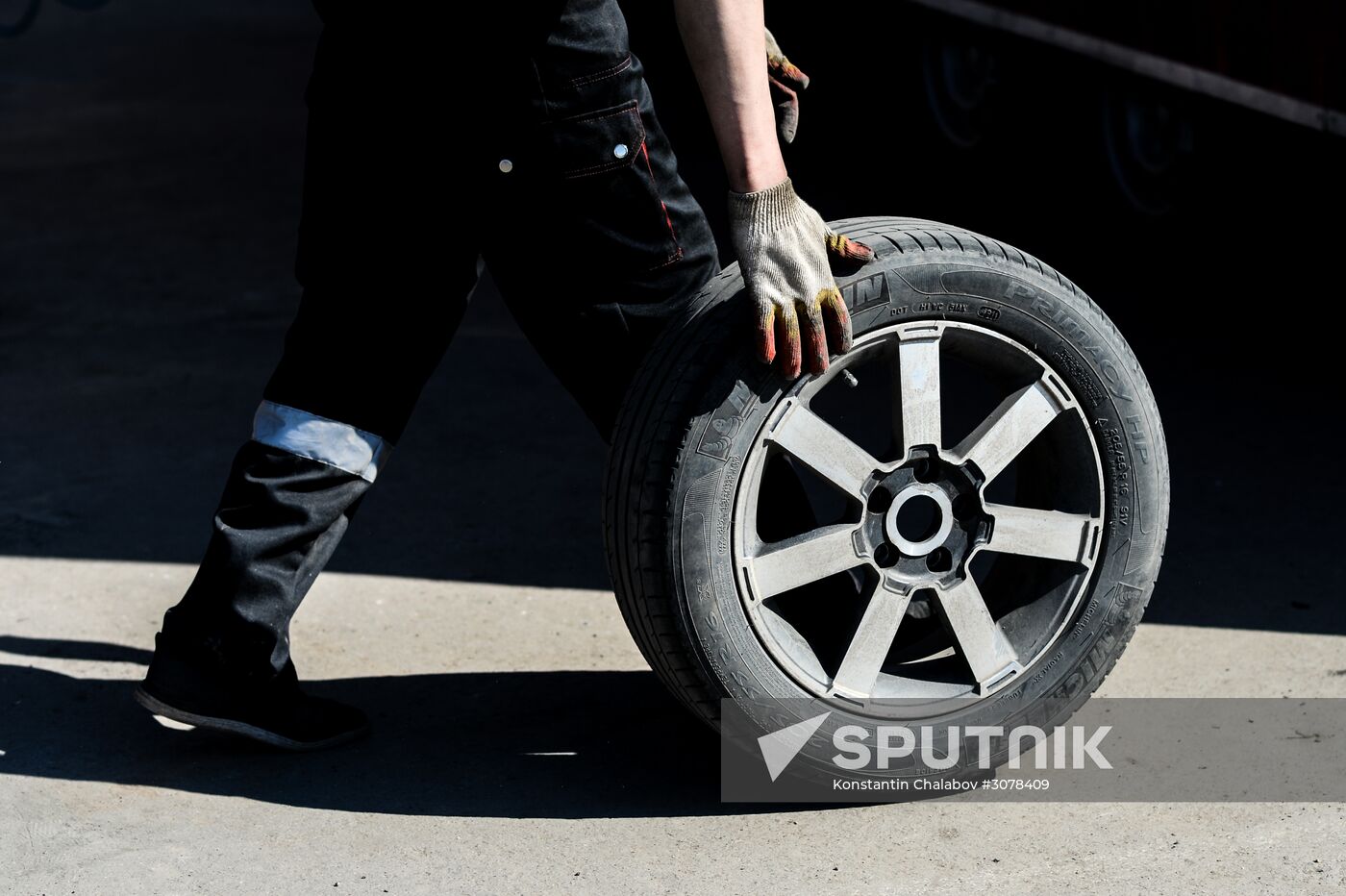 Tire service center in Veliky Novgorod