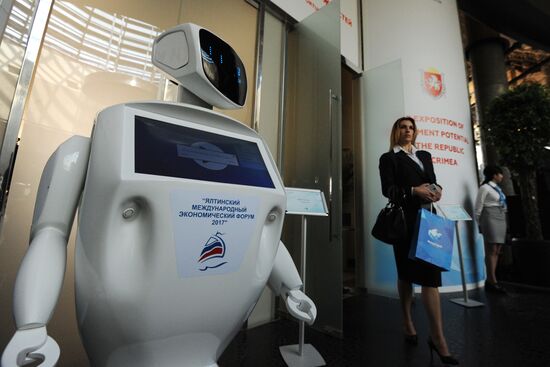 Yalta International Economic Forum in Crimea. Day One