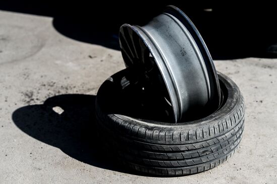 Tire service center in Veliky Novgorod