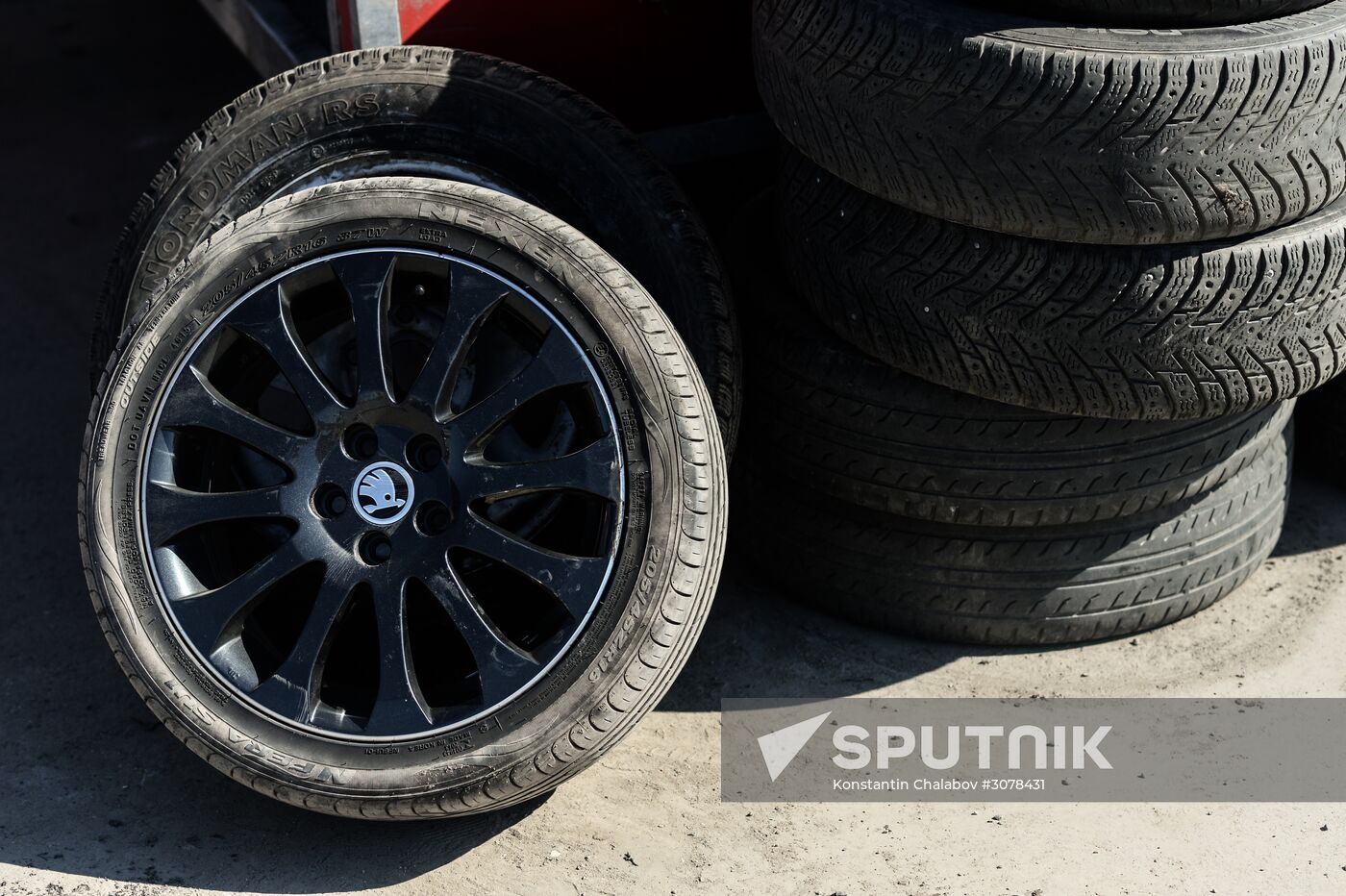 Tire service center in Veliky Novgorod