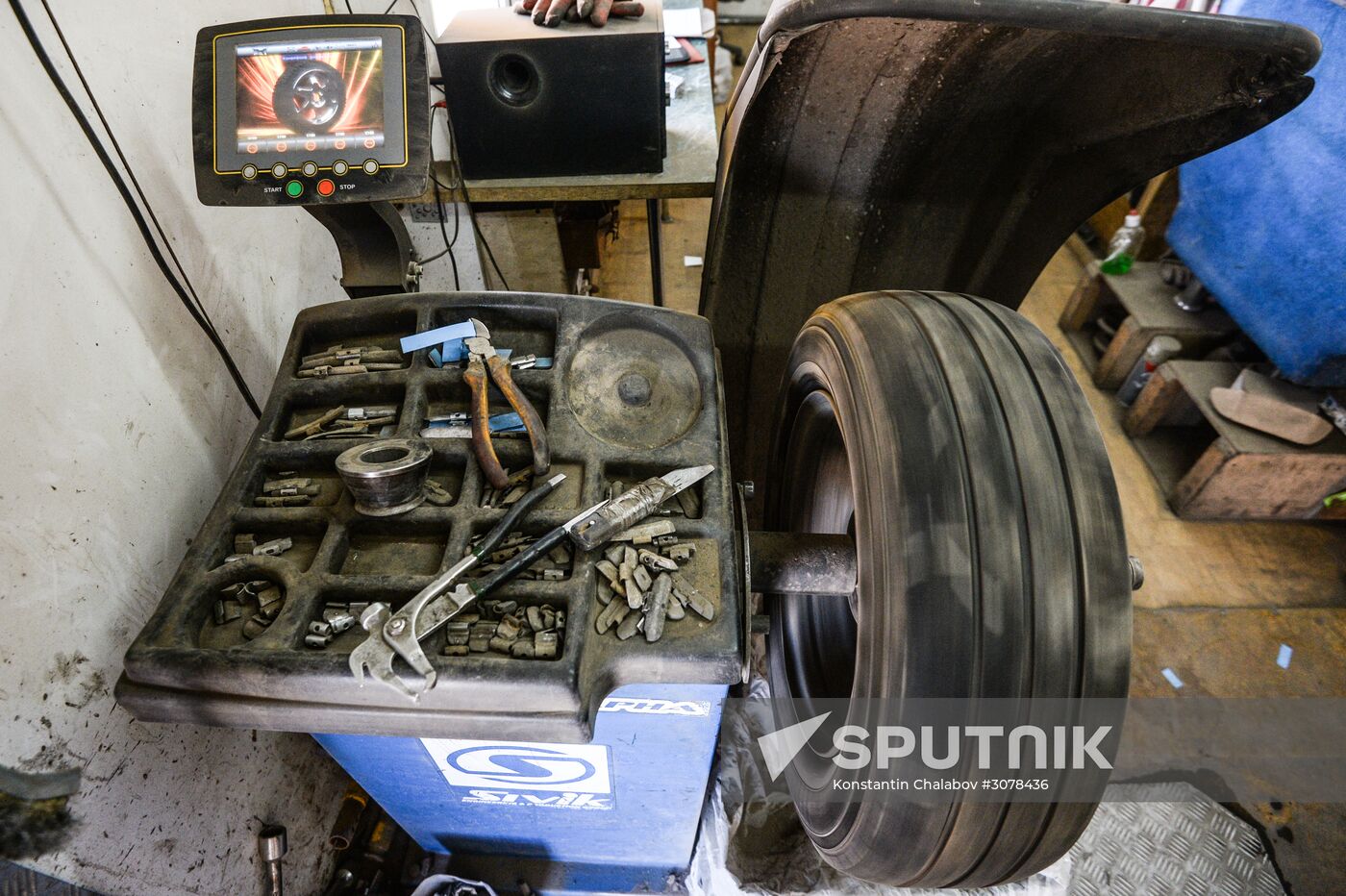 Tire service center in Veliky Novgorod