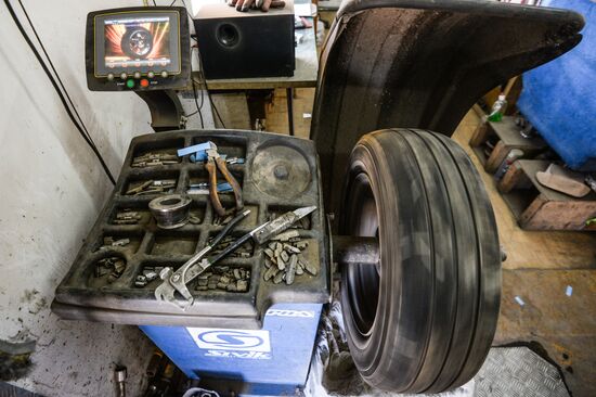 Tire service center in Veliky Novgorod