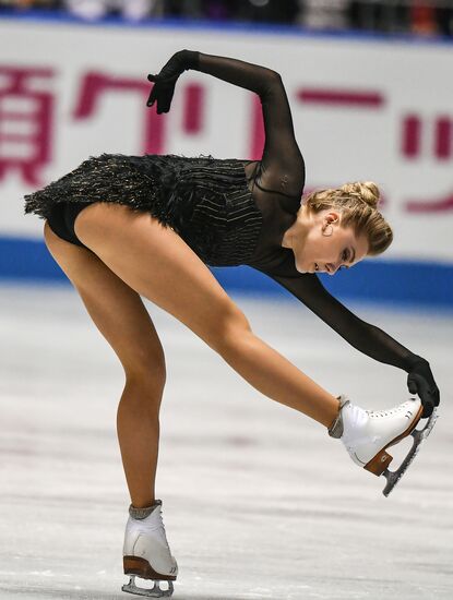 ISU World Team Trophy in Figure Skating. Women. Short program
