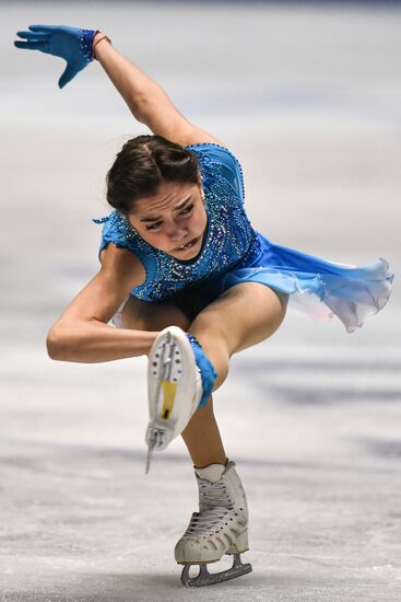 ISU World Team Trophy in Figure Skating. Women. Short program