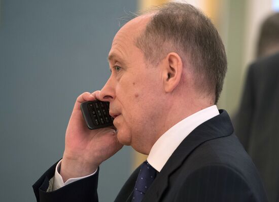 Russian President Vladimir Putin chairs meeting of Russian Pobeda (Victory) Organizing Committee