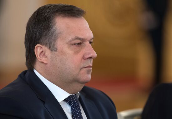 Russian President Vladimir Putin chairs meeting of Russian Pobeda (Victory) Organizing Committee