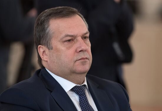 Russian President Vladimir Putin chairs meeting of Russian Pobeda (Victory) Organizing Committee