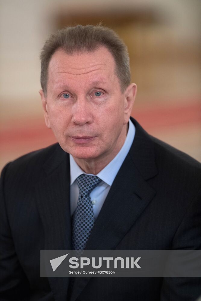 Russian President Vladimir Putin chairs meeting of Russian Pobeda (Victory) Organizing Committee