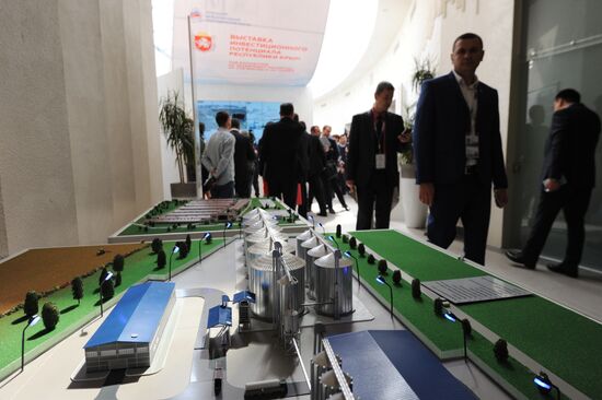 Yalta International Economic Forum in Crimea. Day One