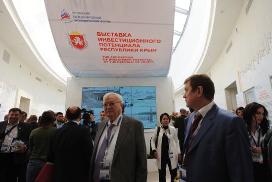 Yalta International Economic Forum in Crimea. Day One