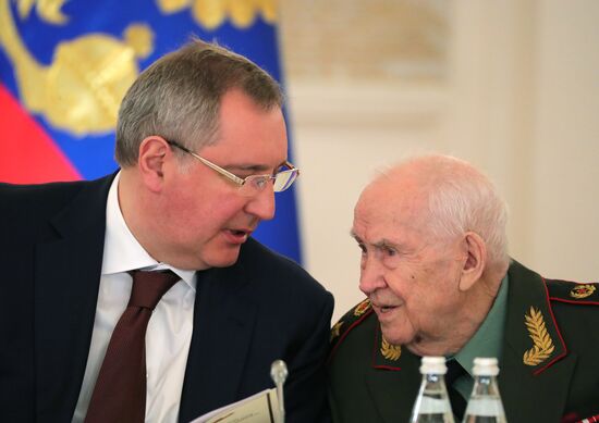 Russian President Vladimir Putin chairs meeting of Russian Pobeda (Victory) Organizing Committee