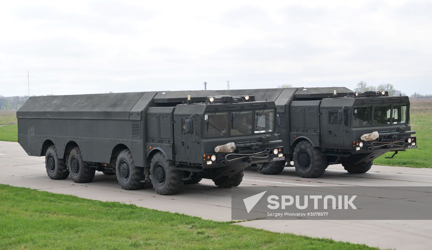Victory Day parade practice in Rostov-on-Don