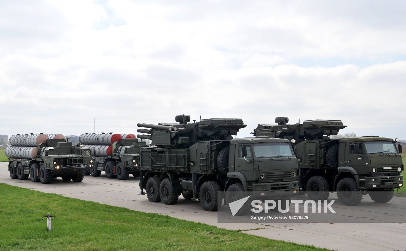 Victory Day parade practice in Rostov-on-Don