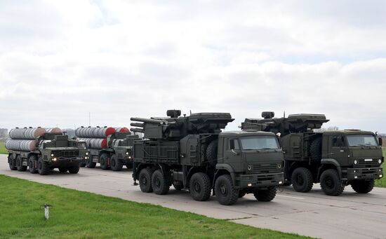 Victory Day parade practice in Rostov-on-Don