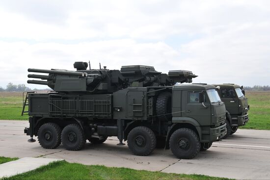 Victory Day parade practice in Rostov-on-Don
