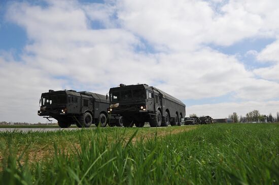 Victory Day parade practice in Rostov-on-Don