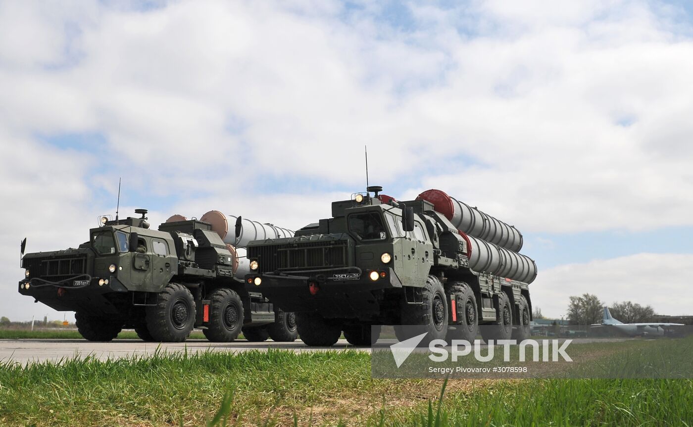 Victory Day parade practice in Rostov-on-Don