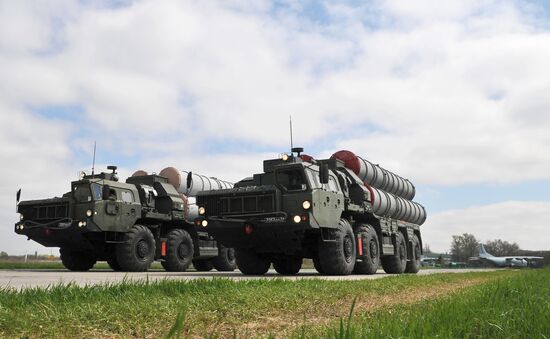 Victory Day parade practice in Rostov-on-Don
