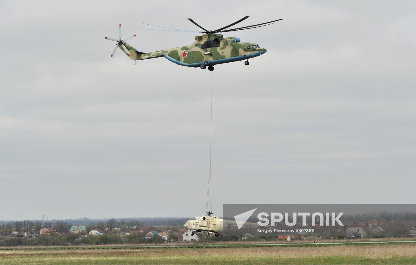 Victory Day parade practice in Rostov-on-Don