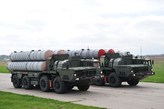 Victory Day parade practice in Rostov-on-Don